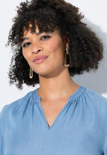 Джинсовая блузка