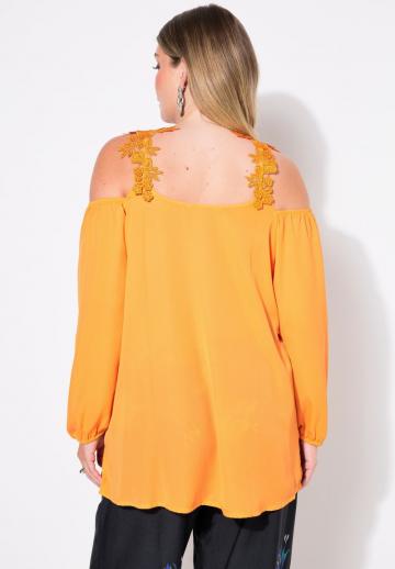 Длинная блузка