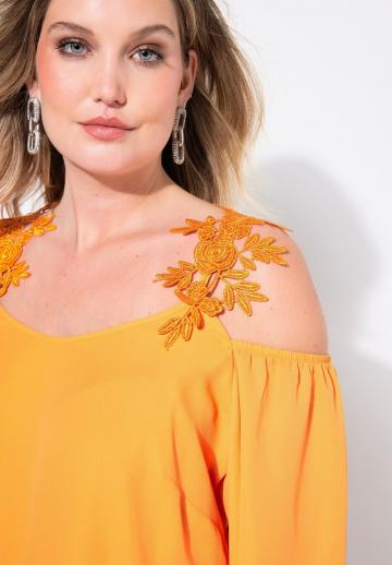 Длинная блузка