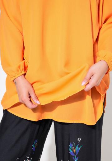 Длинная блузка