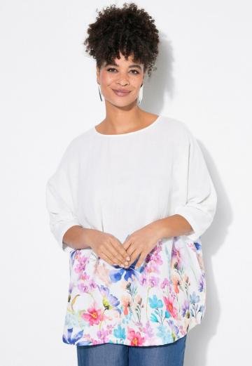 Длинная блузка