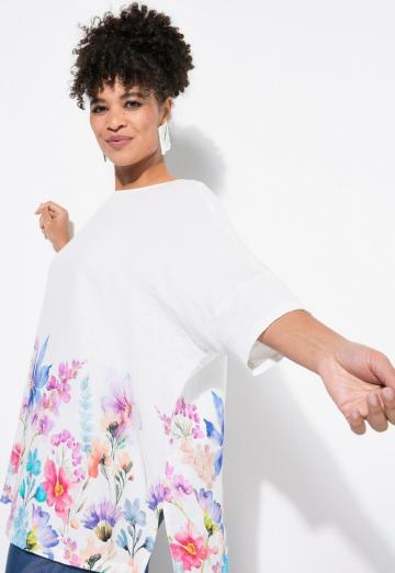 Длинная блузка