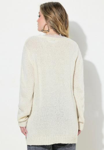 Длинный пуловер
