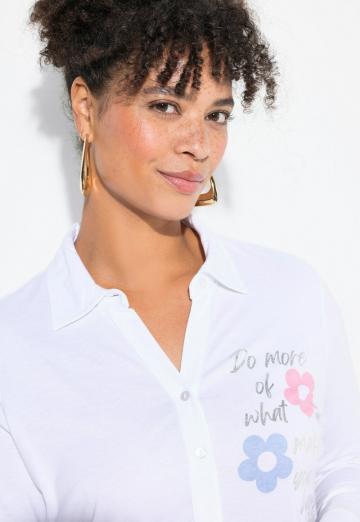 Длинная блузка