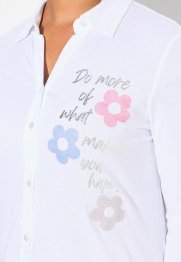 Длинная блузка