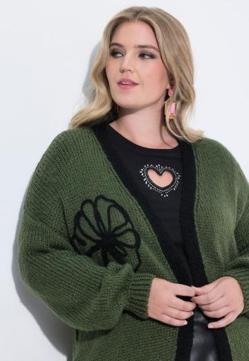 Длинный кардиган