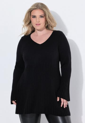 Длинный пуловер