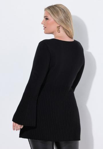 Длинный пуловер