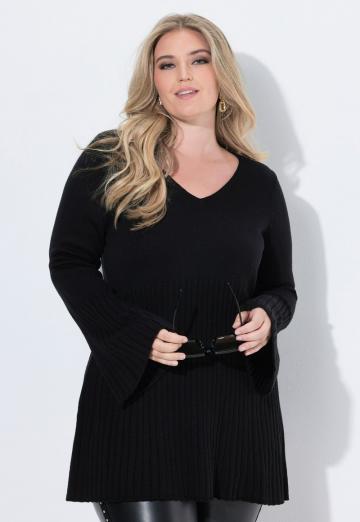 Длинный пуловер