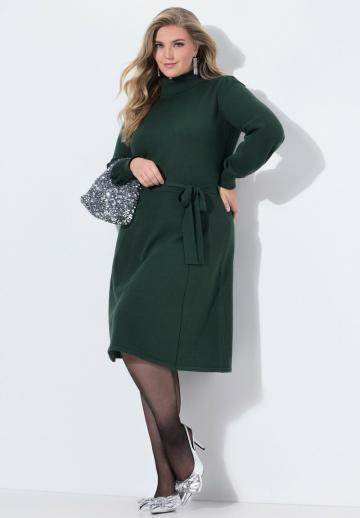 Вязаное платье