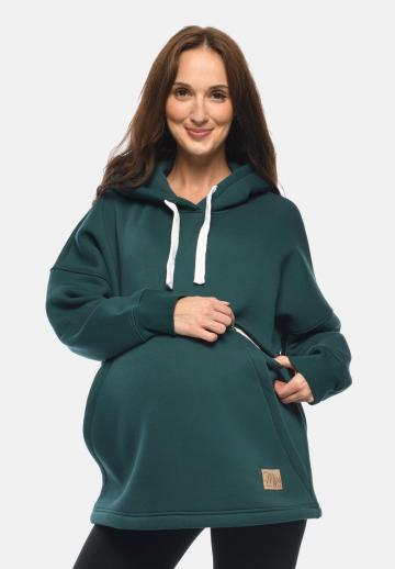 Пуловер с капюшоном