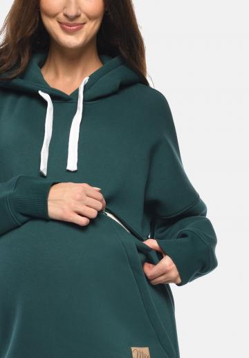 Пуловер с капюшоном