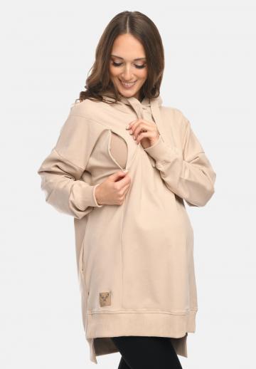 Пуловер с капюшоном