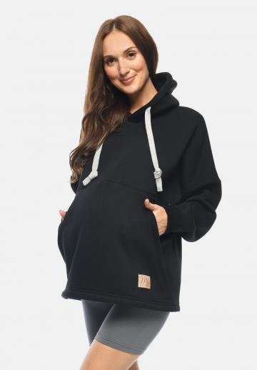 Пуловер с капюшоном