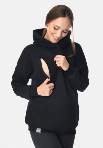 Пуловер с капюшоном