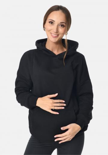 Пуловер с капюшоном