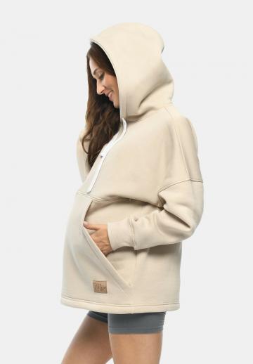 Пуловер с капюшоном