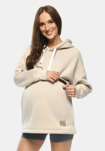 Пуловер с капюшоном