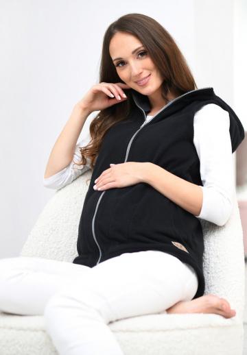 Длинный жилет