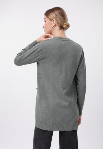 Длинный кардиган