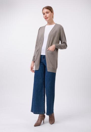 Длинный кардиган