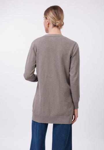 Длинный кардиган