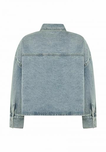 Джинсовая блузка