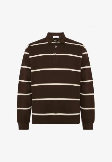 Поло с длинным рукавом