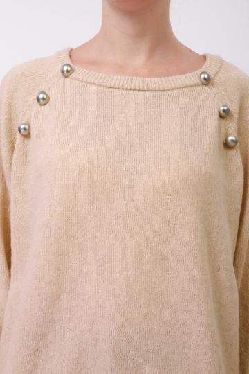 Длинный пуловер