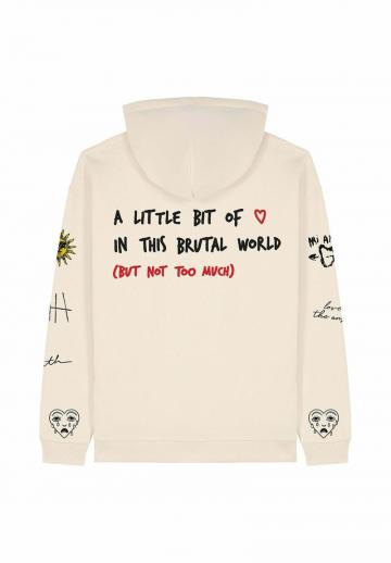 Пуловер с капюшоном