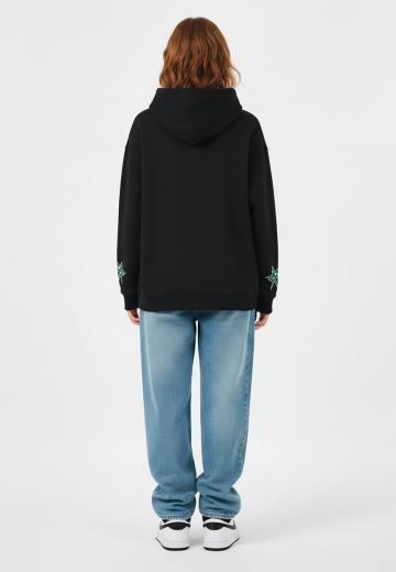 Пуловер с капюшоном