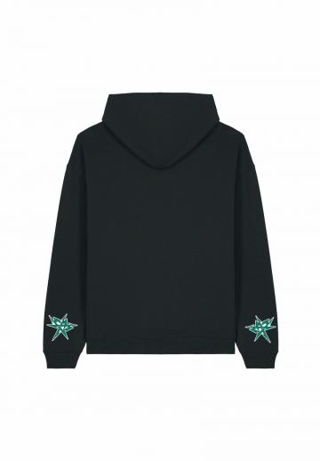 Пуловер с капюшоном