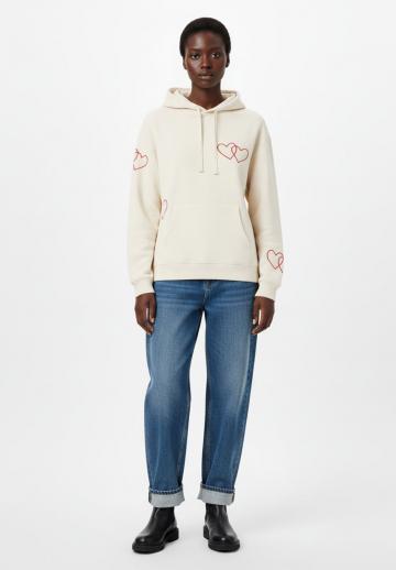 Пуловер с капюшоном