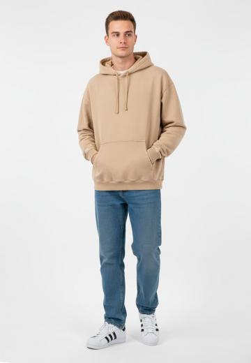 Пуловер с капюшоном