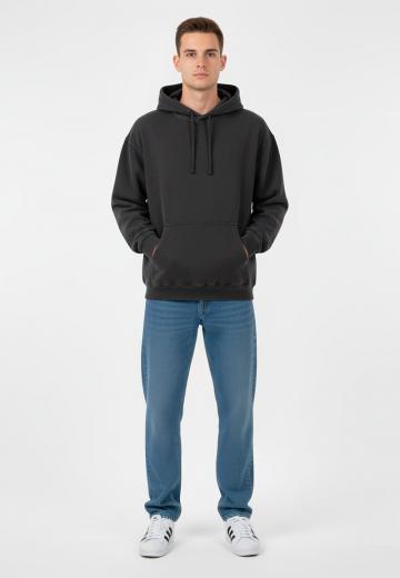 Пуловер с капюшоном