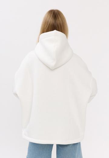 Пуловер с капюшоном