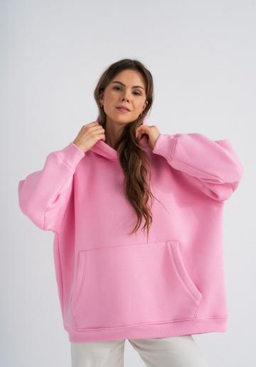 Пуловер с капюшоном