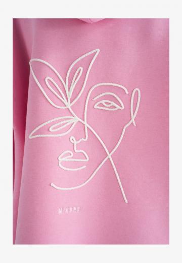 Пуловер с капюшоном