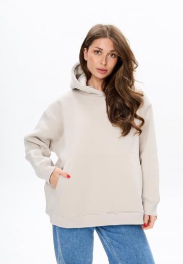 Пуловер с капюшоном