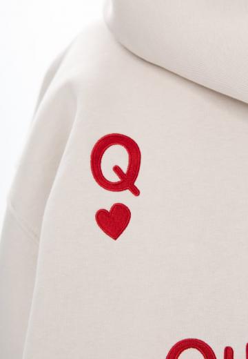 Пуловер с капюшоном