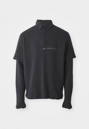 Поло с длинным рукавом