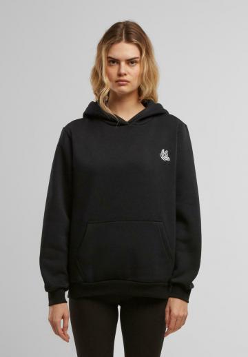 Пуловер с капюшоном