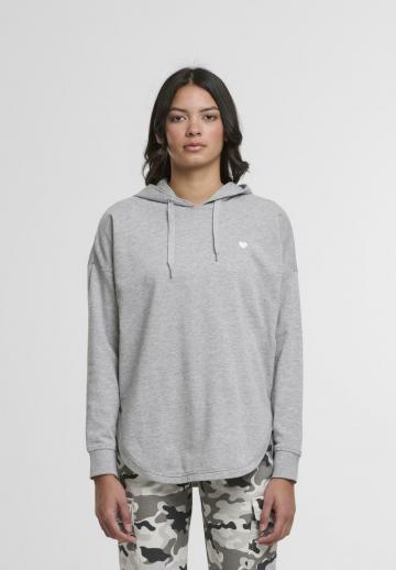 Пуловер с капюшоном