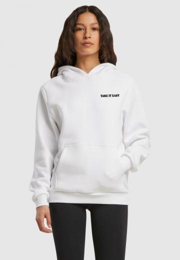 Пуловер с капюшоном