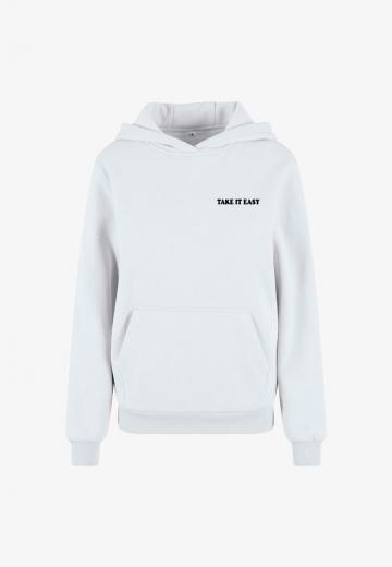 Пуловер с капюшоном