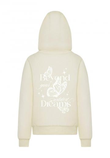 Пуловер с капюшоном