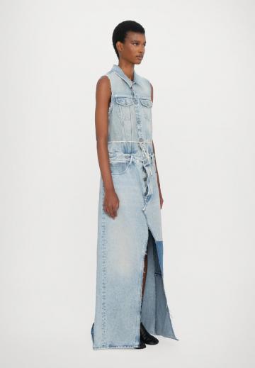 Джинсовая жилетка