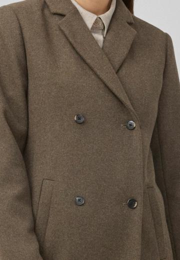 Шерстяное пальто