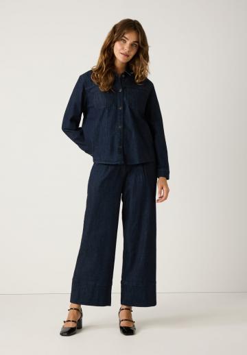 Джинсовая блузка