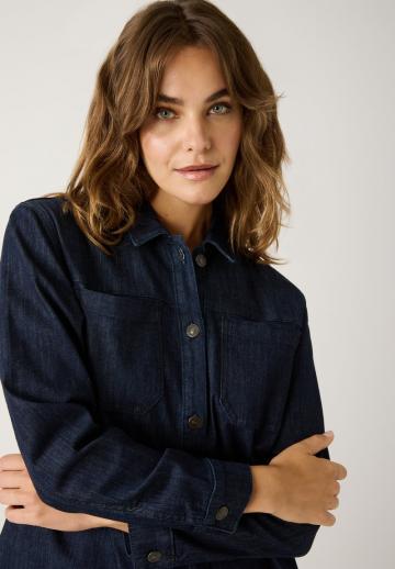 Джинсовая блузка